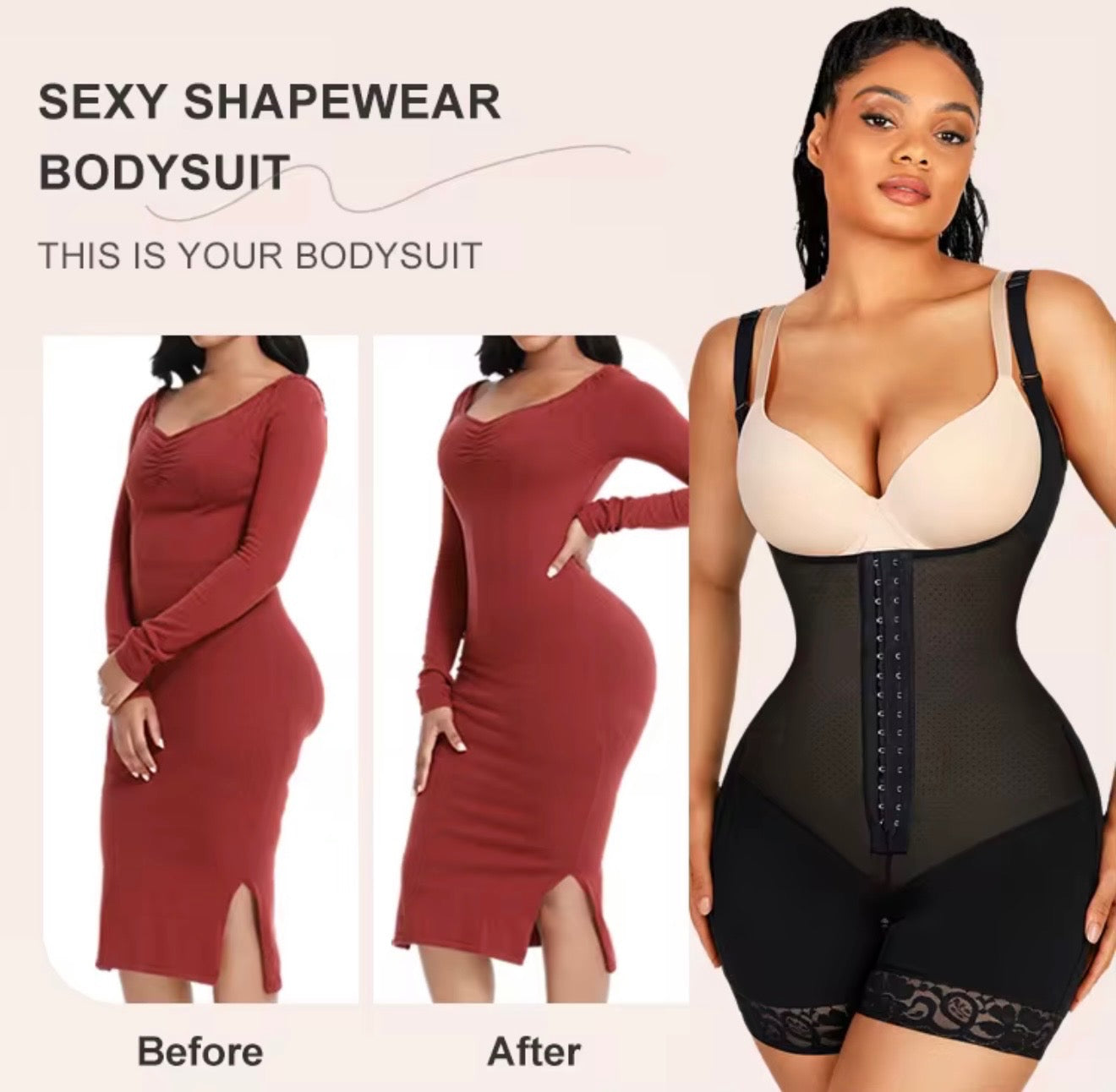 Stage 3 Columbian Body Compression Shaper Para Mujer Waist Shaper Short Panty Butt Lifter Latex Shapewear for Woman